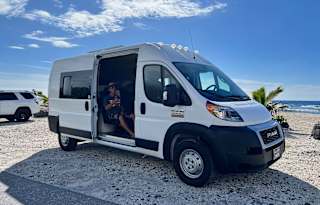 Aloha Shaka RV rental-2021 RAM Promaster 2500 Hight top Luxury Camper