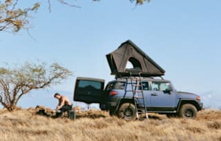 Big Island Fully Decked Lifted 4WD Blue FJ Cruiser